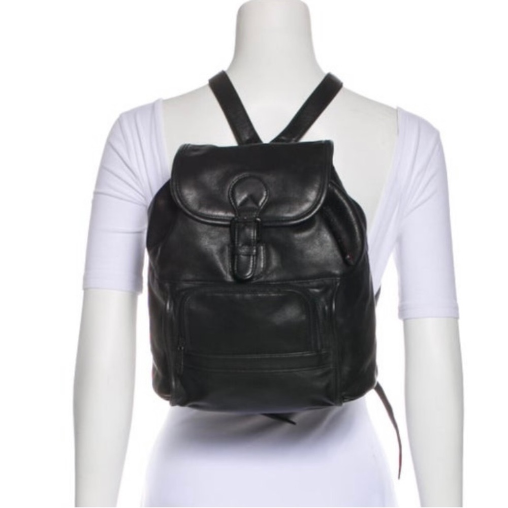 TUMI - Authentic Leather Drawstring Backpack